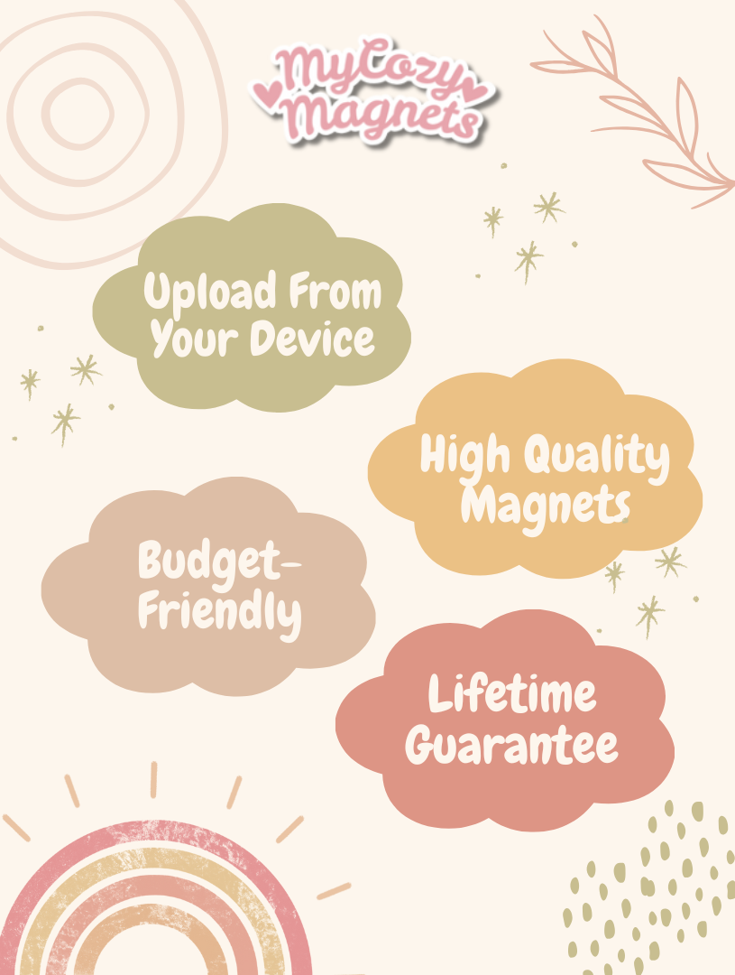 2" x 3" Custom Photo Magnets (Set of 6)