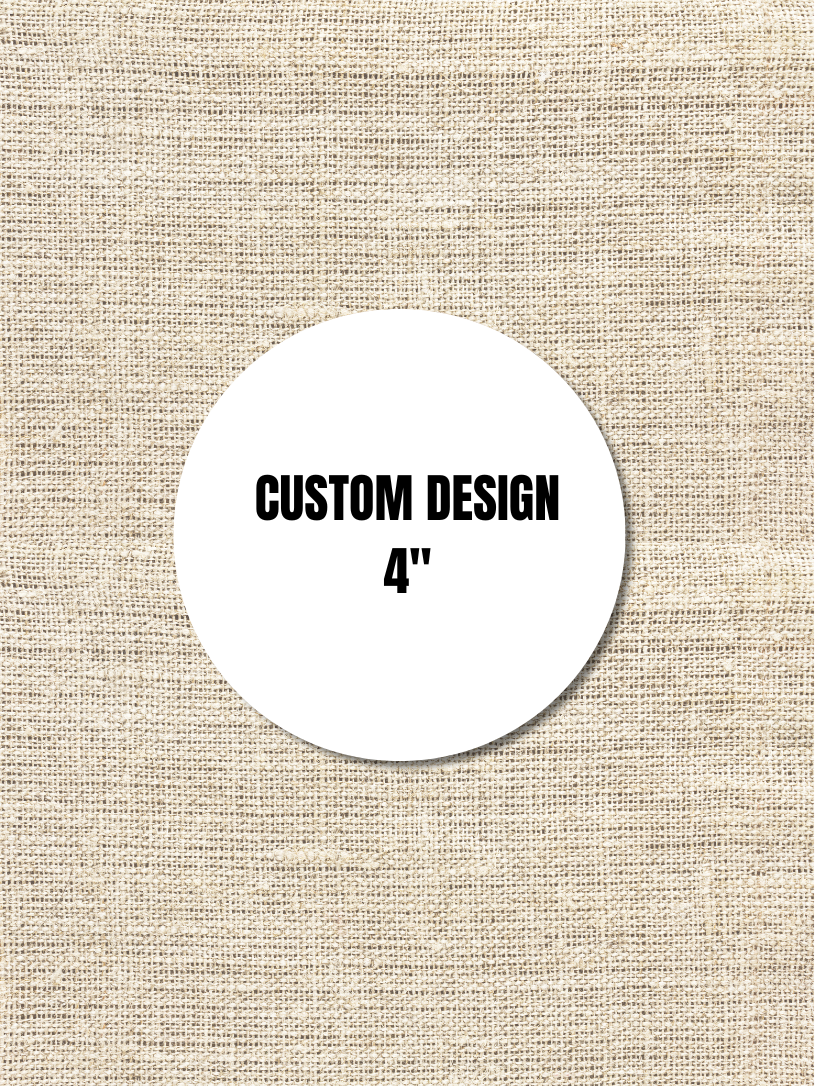 4" Custom Photo Coasters (Set of 4)