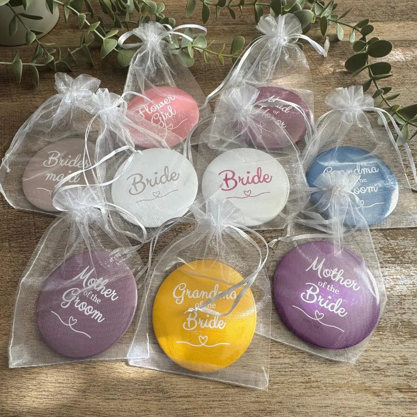 Personalized Wedding Mirror | Bridal Shower Favors