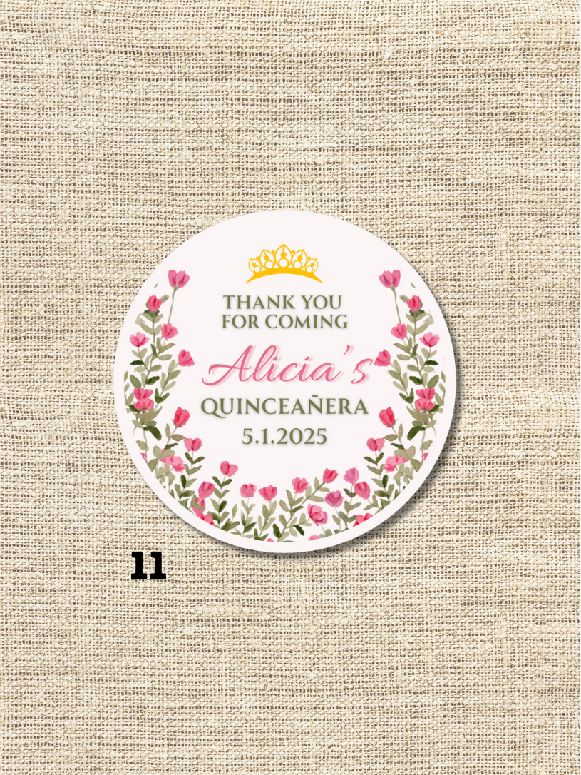 2.5" Round Custom Photo Pins Bulk Order - Minimum 30 pcs
