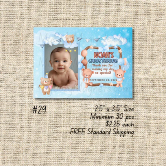 2.5"x3.5" Baptism Bulk Order - Minimum 30 pcs