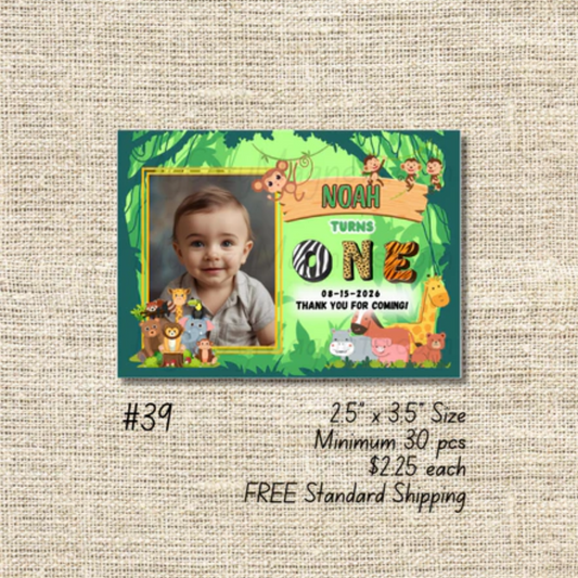 2.5"x3.5" Birthday Bulk Order - Minimum 30 pcs