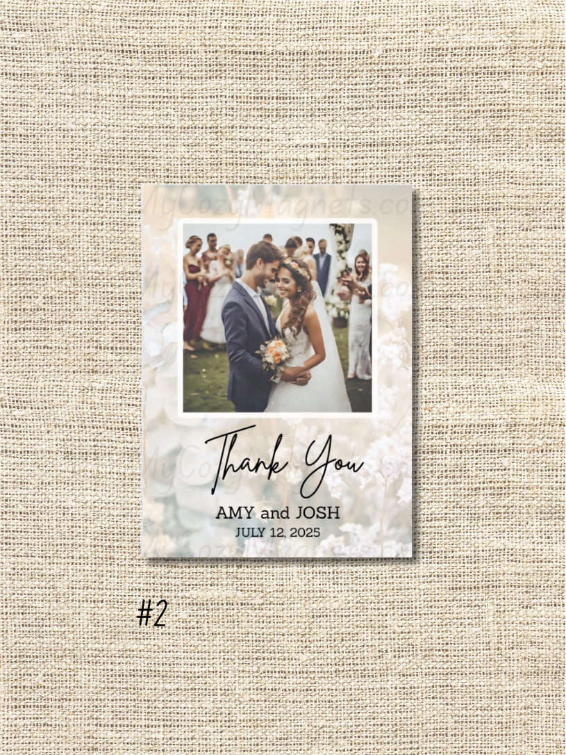 2.5" x 3.5" Custom Photo Magnets Bulk Order - Minimum 30 pcs