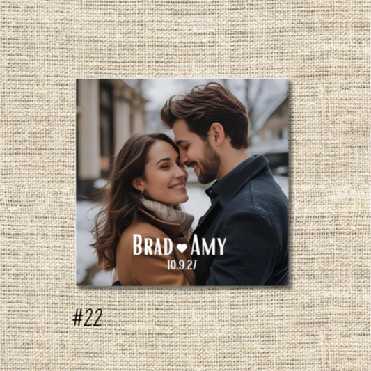 2" x 2" Custom Photo Magnets Bulk Order - Minimum 30 pcs
