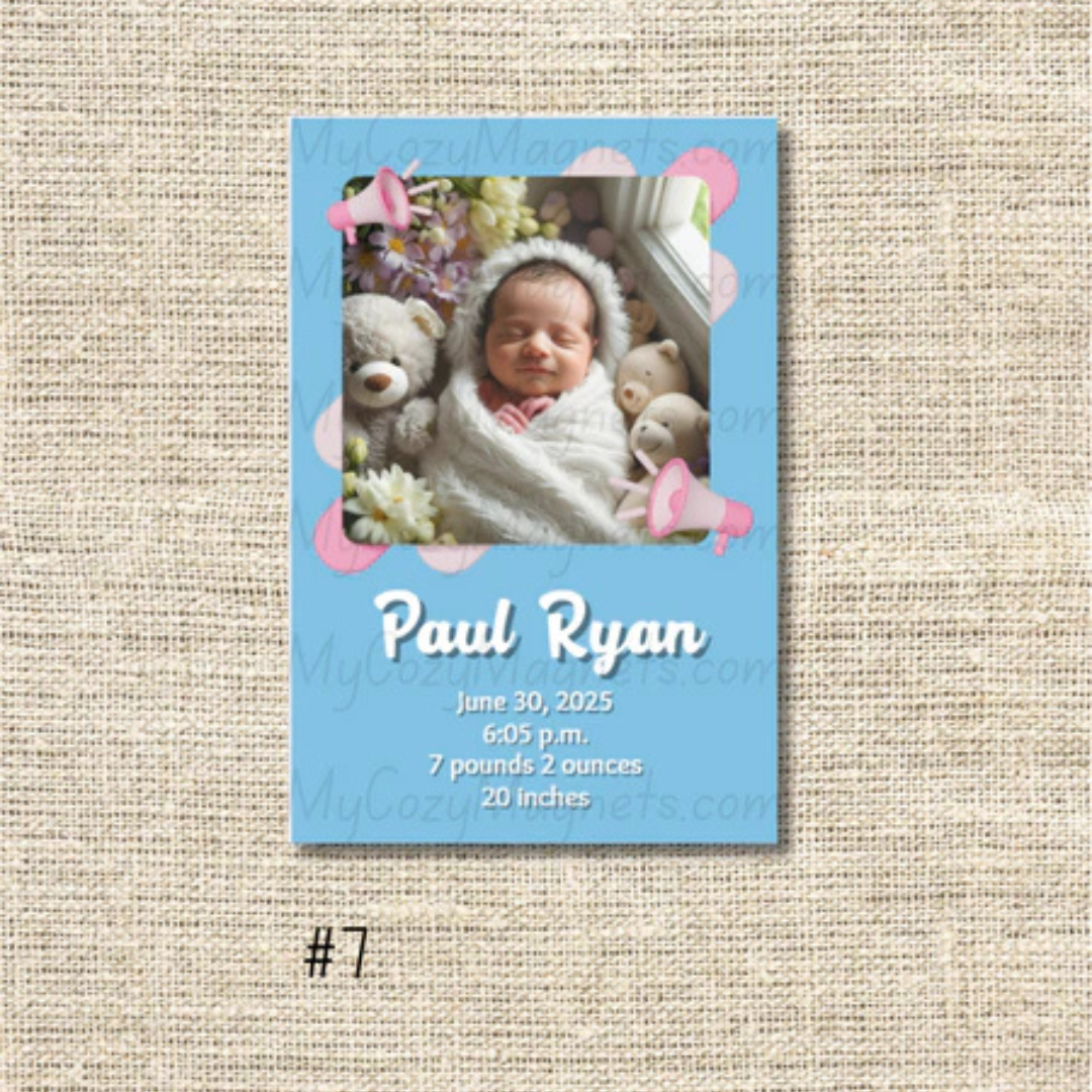 2" x 3" Custom Photo Magnets Bulk Order - Minimum 30 pcs