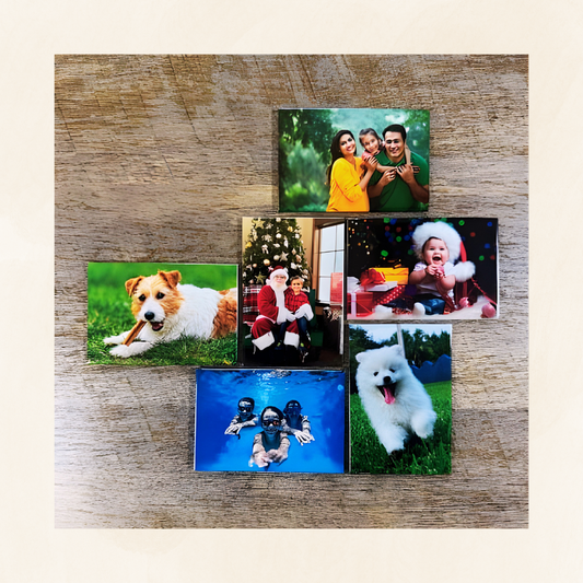2" x 3" Custom Photo Magnets (Set of 6)