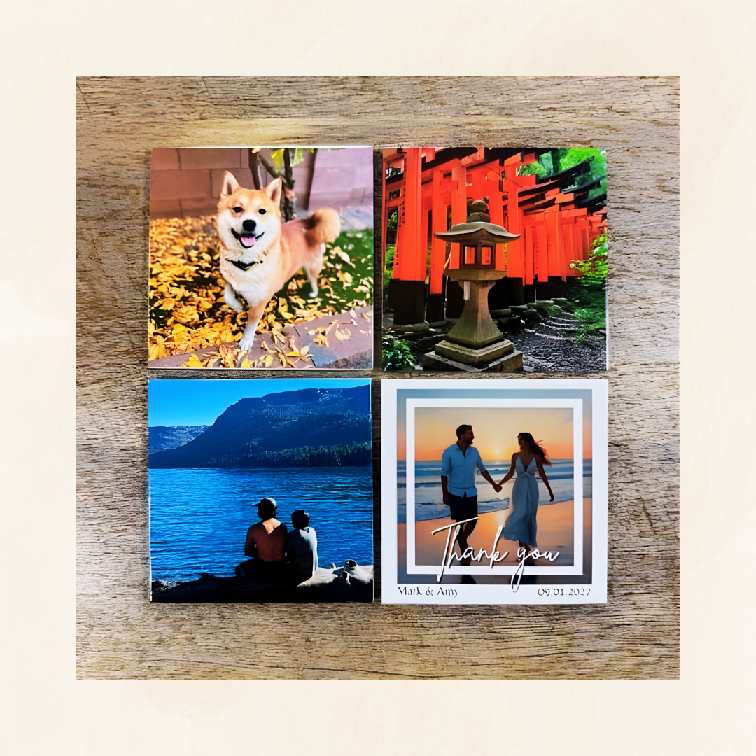 3" x 3" Custom Photo Magnets (Set of 6)