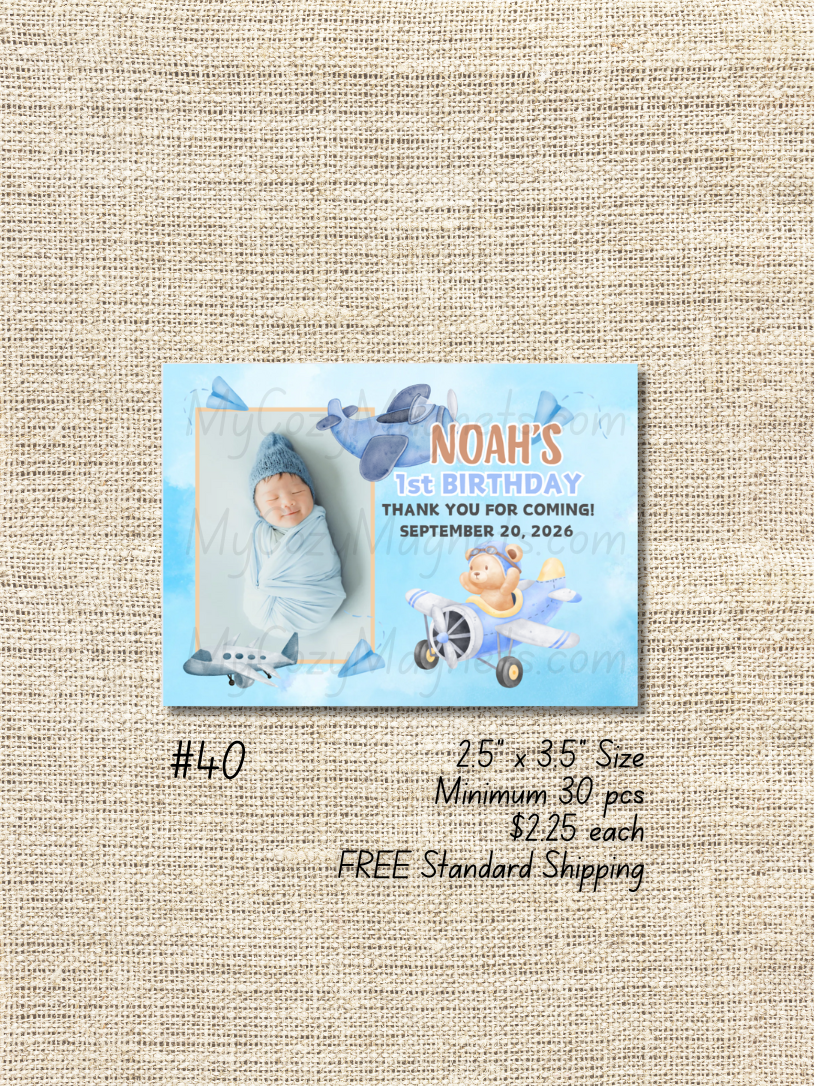 2.5"x3.5" Birthday Bulk Order - Minimum 30 pcs