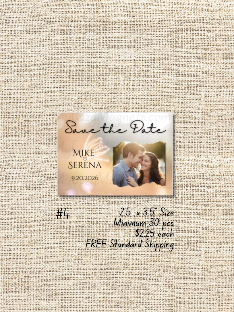 2.5"x3.5" Wedding Bulk Order - Minimum 30 pcs