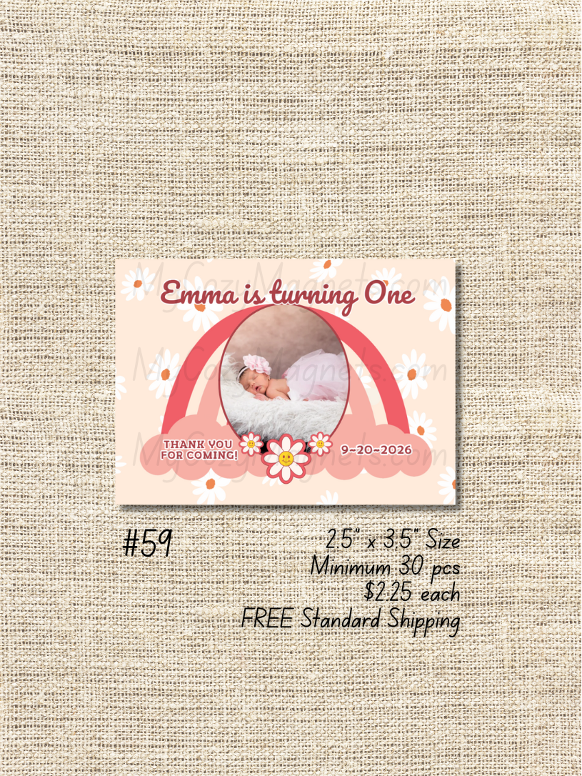 2.5"x3.5" Birthday Bulk Order - Minimum 30 pcs