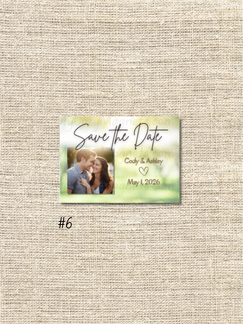 2.5" x 3.5" Custom Photo Magnets Bulk Order - Minimum 30 pcs