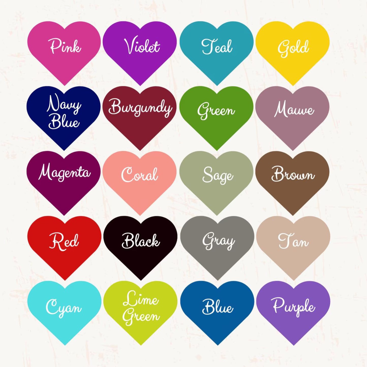 Heart Wedding Party Pins