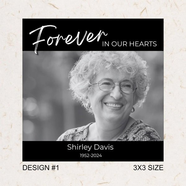 Personalized Memorial Photo Magnet