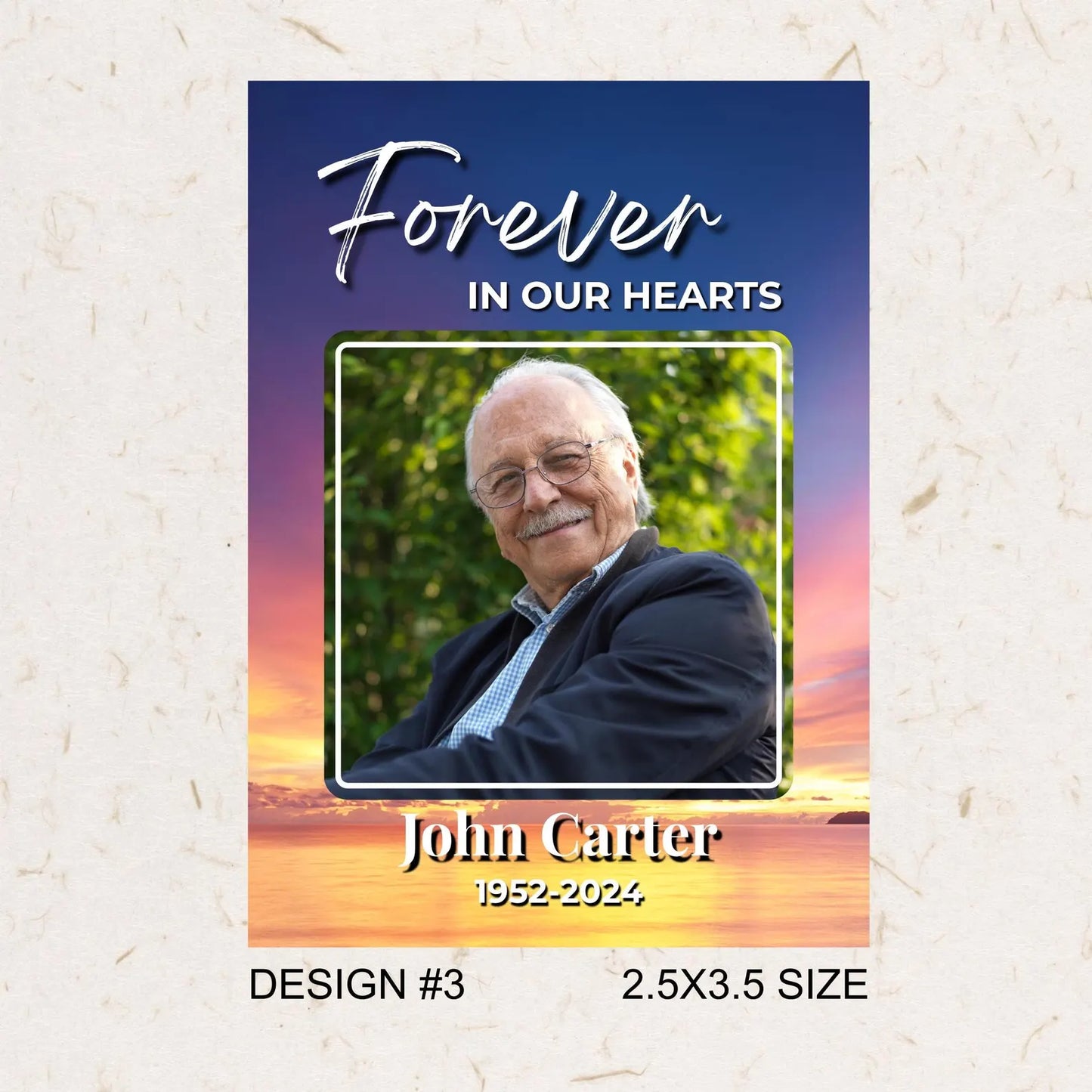 Memorial Photo Magnet 2.5x3.5